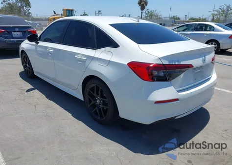 2022 Honda Civic Sport z USA, uszkodzony, nr VIN 2HGFE2F59NH561179